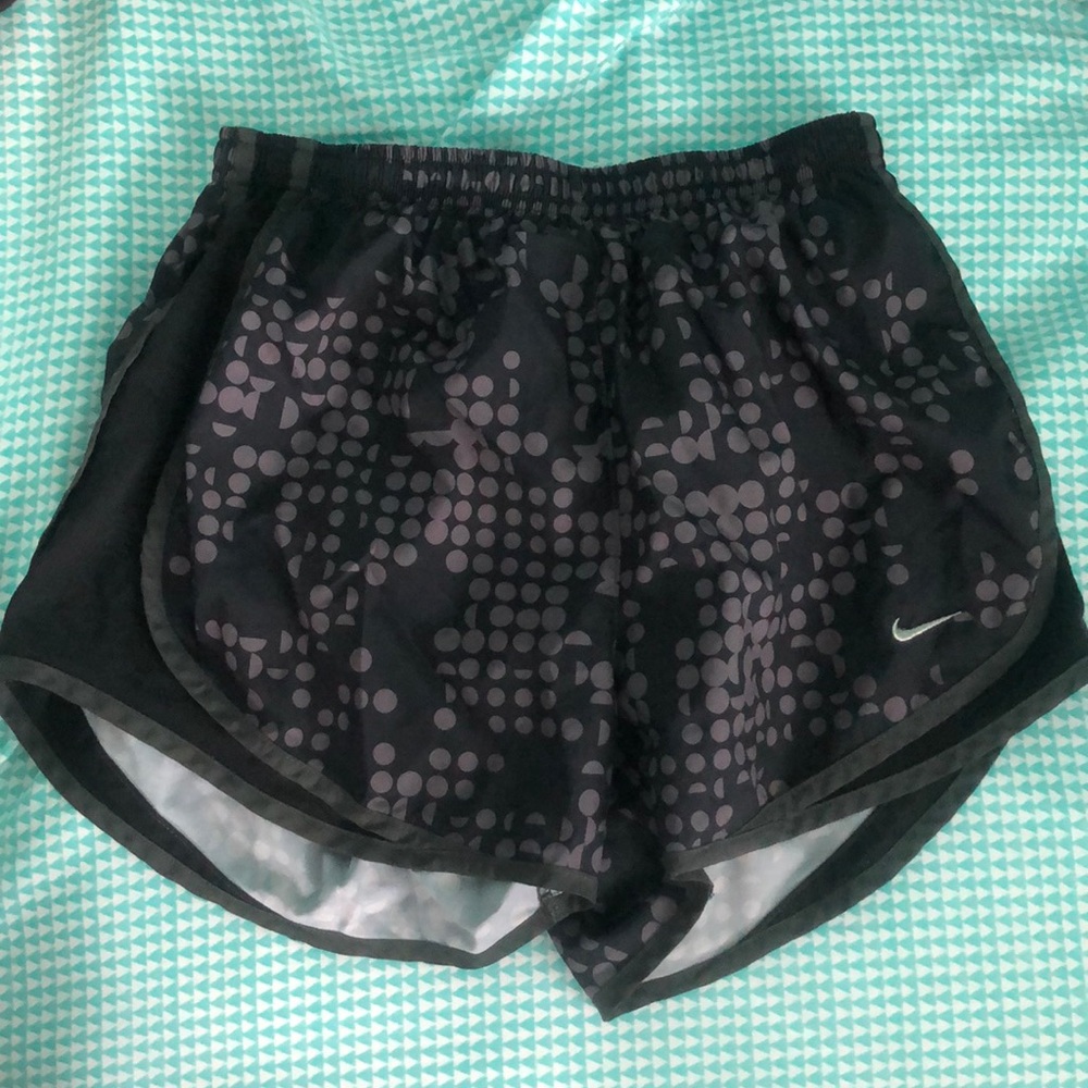 Nike athletic shorts polka dot